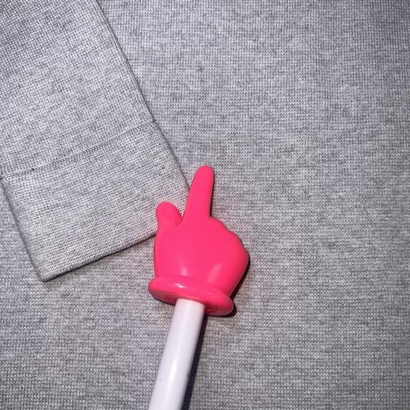 COS Sweater Womens EUR Size M Gray Mock Neck Knit Cotton-Wool Blend Minimalist - Picture 5 of 15